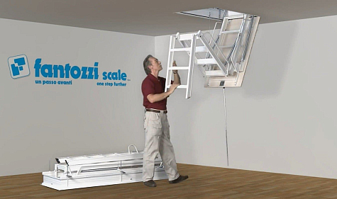 Купить Складная лестница на чердак Fantozzi scale Aci 3 Speciale - изображение 7